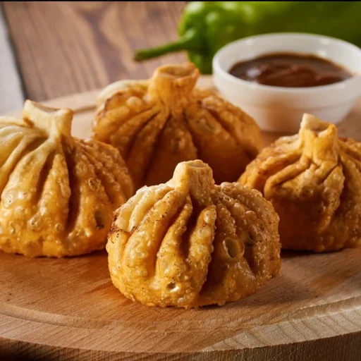 Frying-khinkali